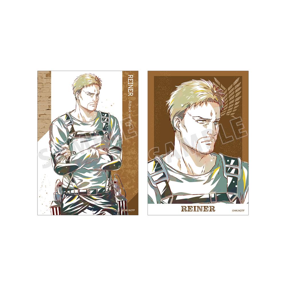 『進撃の巨人』ライナー Ani-Art 第4弾 ブロマイド2枚セット【202512再販】