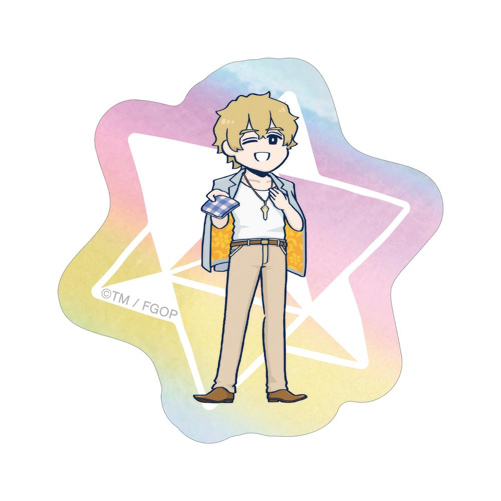 『Fate/Grand Order 藤丸立香はわからない』槌田先生 描き下ろし ガウェイン 梅雨の合間にver. オーロラステッカー