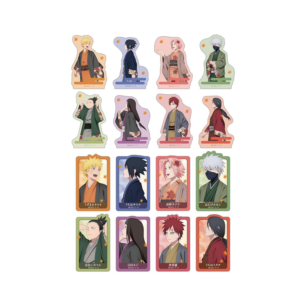 『NARUTO-ナルト- 疾風伝』描き下ろし 秋の歩みver. トレーディングダイカットステッカー(単位/BOX)