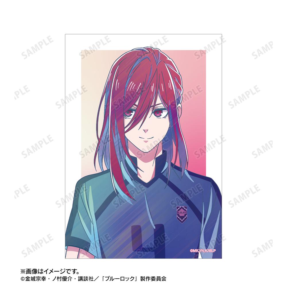 『ブルーロック』描き下ろし 千切 豹馬 試合前の準備中ver. Ani-Art clear label ブロマイド2枚セット - Anime ...