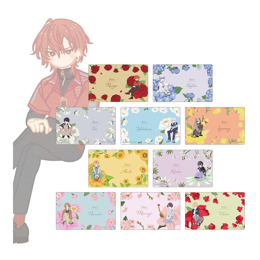 『18TRIP』トレーディング Botania カードステッカー ver.A(単位/BOX)