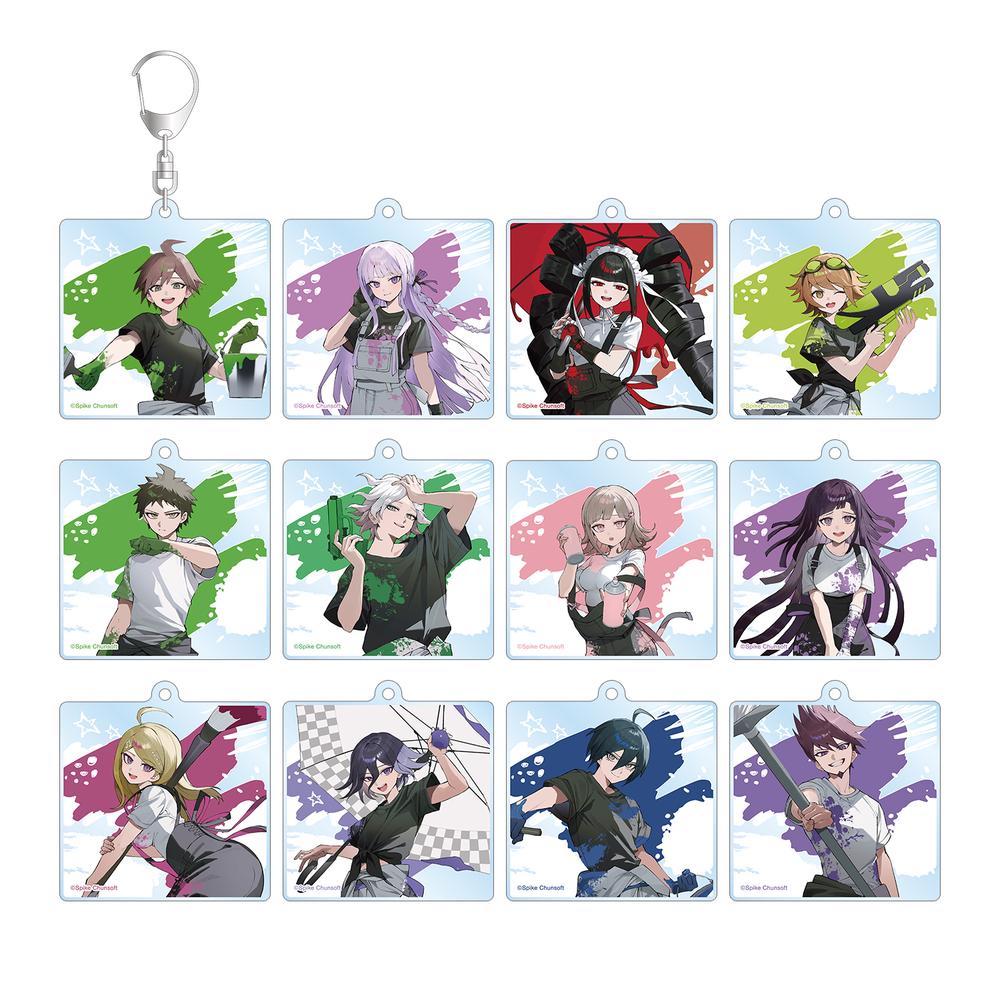 『ダンガンロンパシリーズ』さくしゃ2さんイラスト ペイントスタイルver. トレーディングアクリルキーホルダー(単位/BOX)