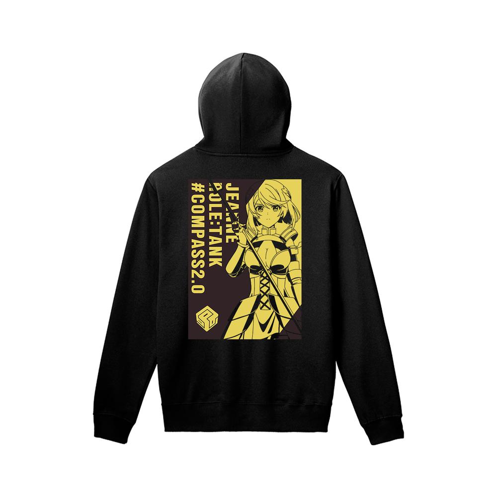 『#コンパス2.0 戦闘摂理解析システム』ジャンヌ バックプリントパーカーユニセックス