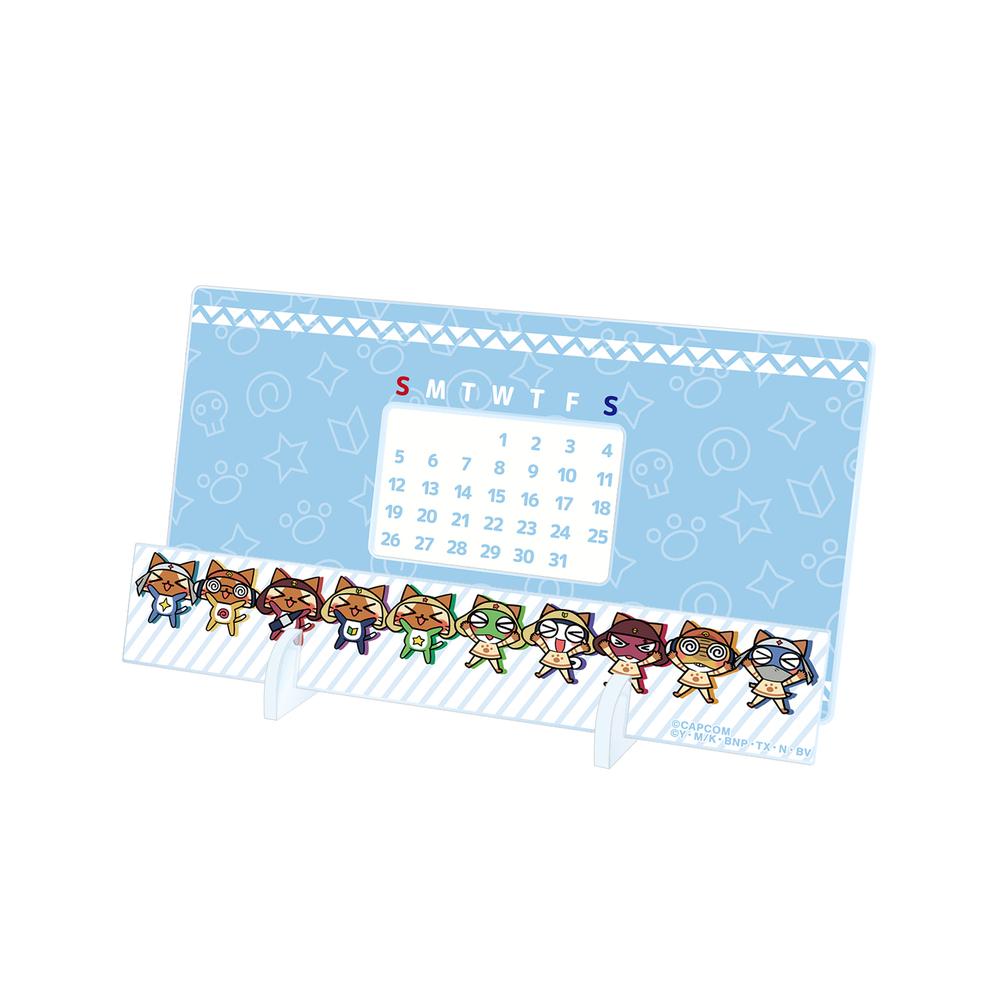 『モンスターハンター×ケロロ軍曹』モンスターハンター×ケロロ軍曹 卓上アクリル万年カレンダー