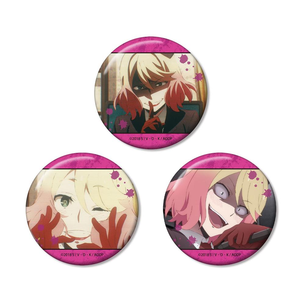 殺戮の天使』ザック 場面写缶バッジ3個セット【202607再販】 - Anime