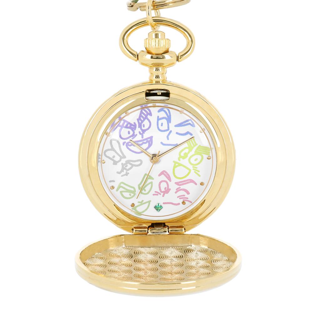 『忍たま乱太郎』六年生 ラインアート 懐中時計