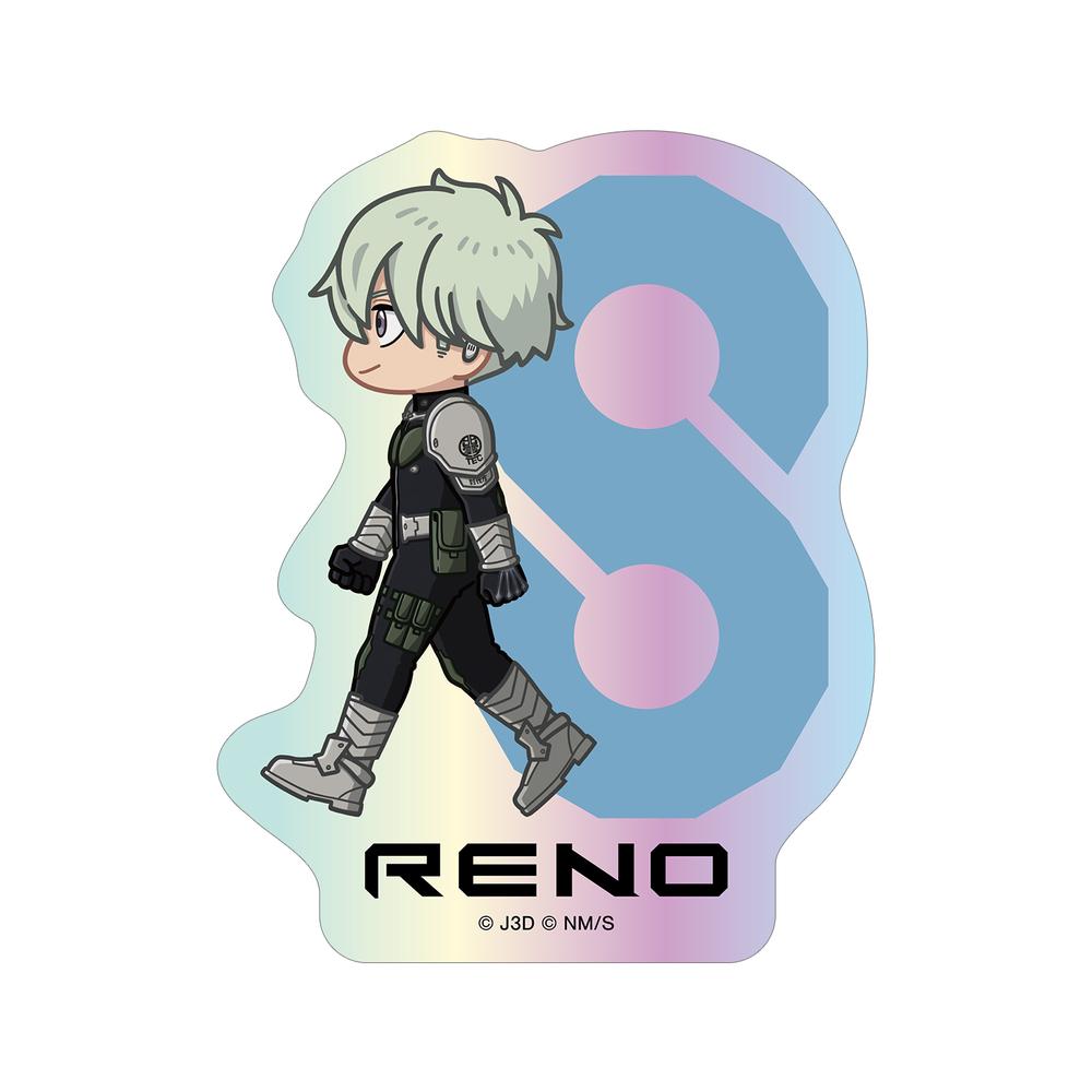 『怪獣8号』市川レノ ちびとこ オーロラステッカー