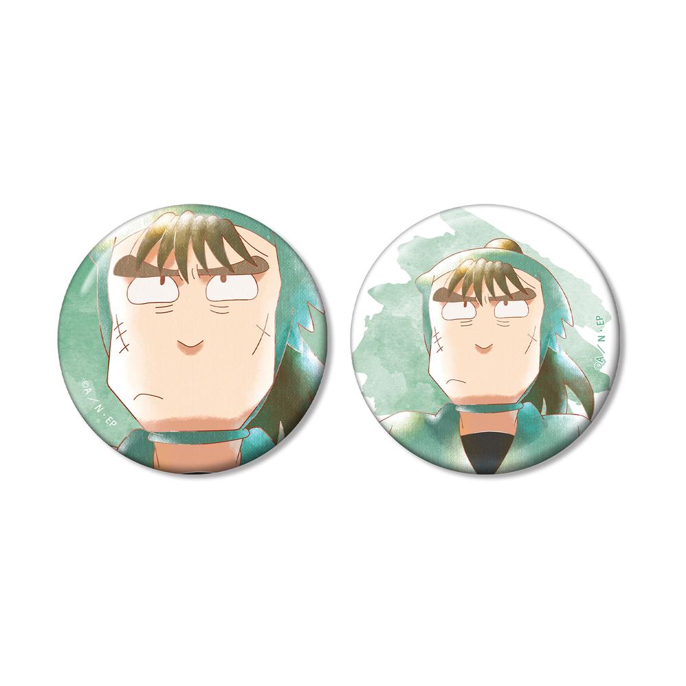 忍たま乱太郎』中在家長次 Ani-Art aqua label 第2弾 缶バッジ2個