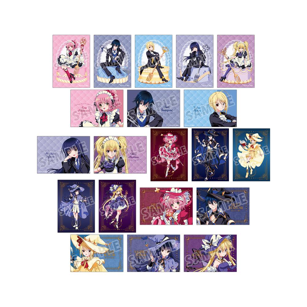 『しゅごキャラ!』木澄 玲生さんイラスト お座りケーキ・魔法少女&魔法使いver. トレーディングブロマイド(単位/BOX)