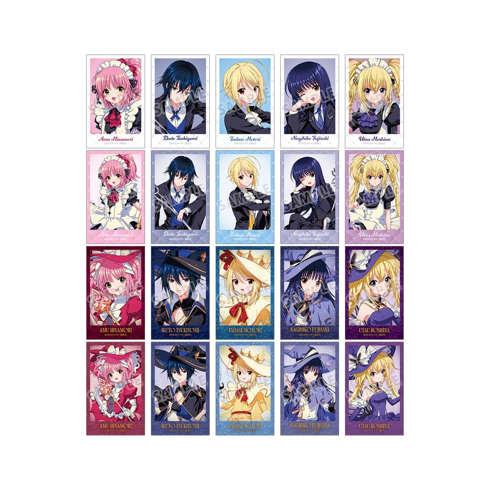 『しゅごキャラ!』木澄 玲生さんイラスト お座りケーキ・魔法少女&魔法使いver. トレーディングインスタントカメラ風イラストカード(単位/BOX)