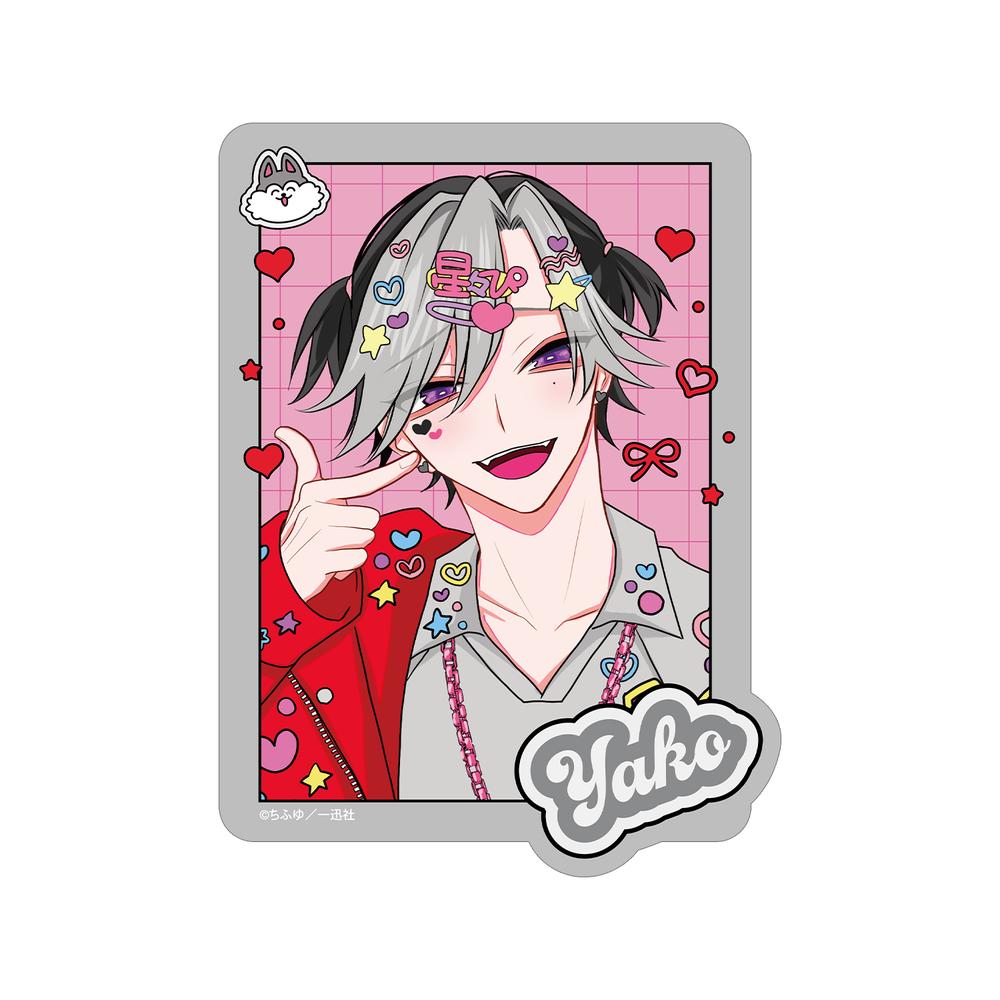 『秘密のいばら』ちふゆ先生 描き下ろし 佐江城 夜光 デコラファッションver. ダイカットステッカー