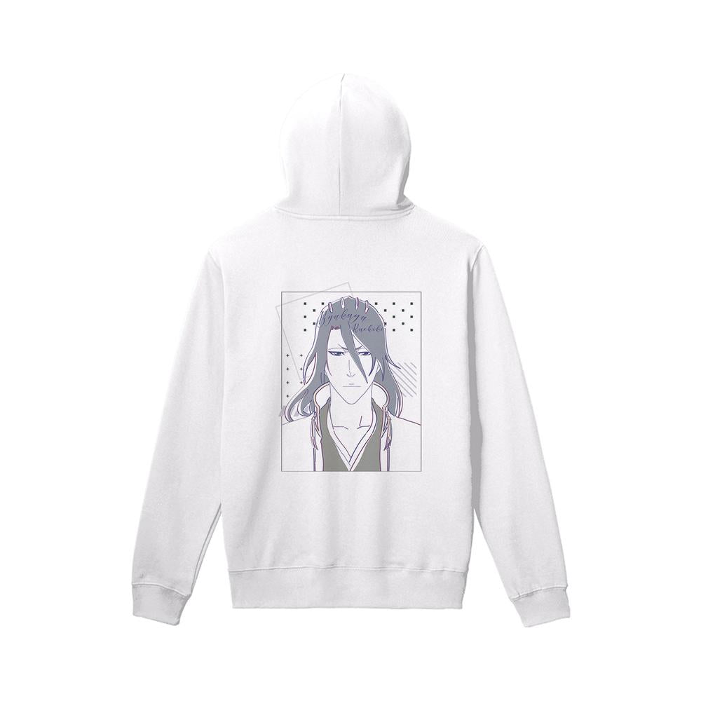 『BLEACH 千年血戦篇』朽木白哉 lette-graph バックプリントパーカーユニセックス