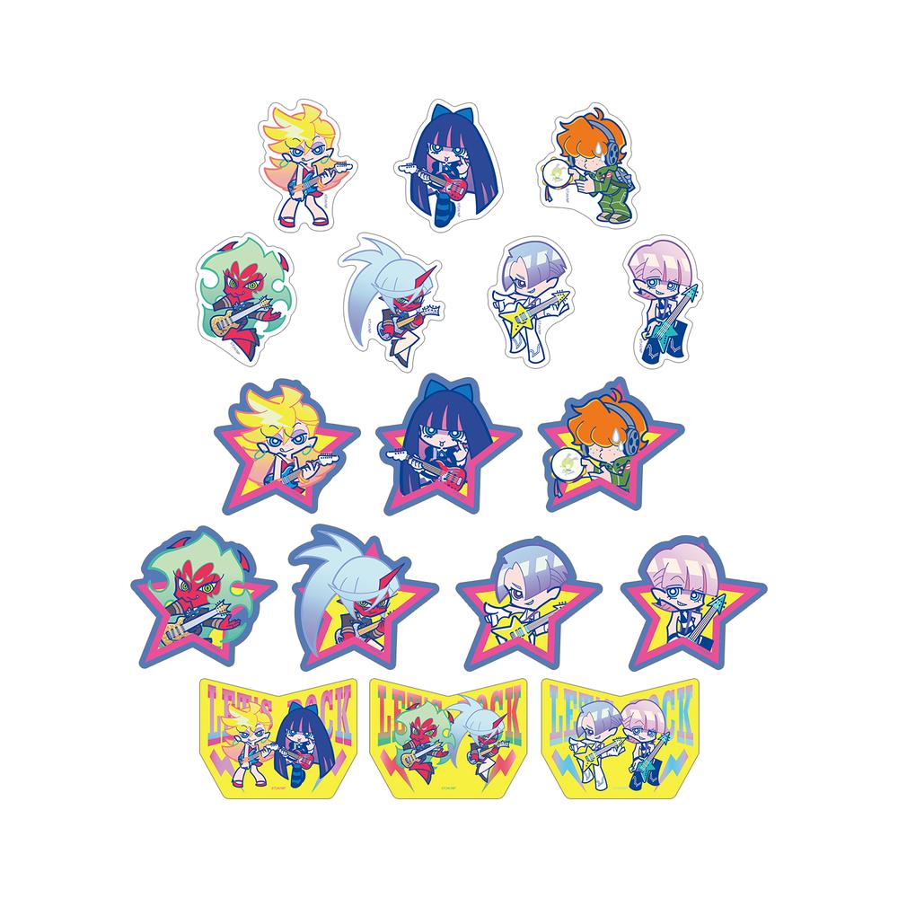 『New PANTY & STOCKING with GARTERBELT』F*Kaoriさんイラスト ロックver. トレーディングダイカットステッカー(単位/BOX)