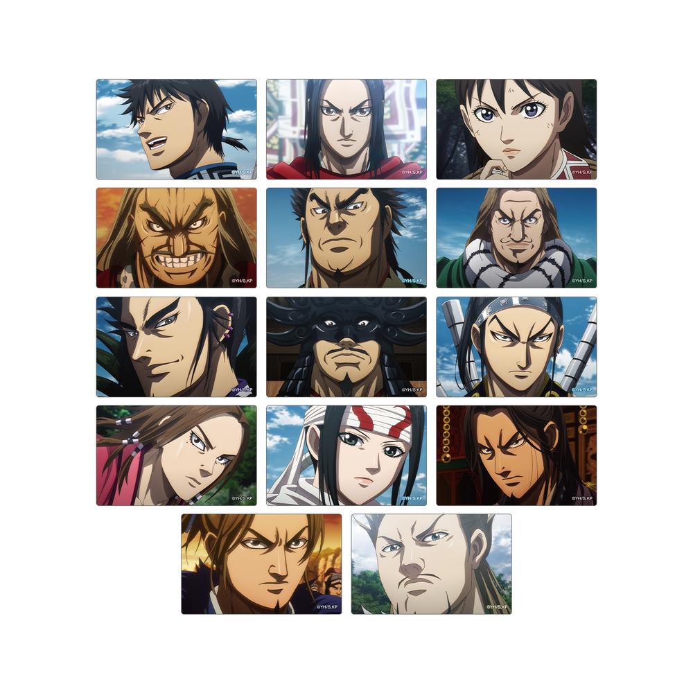 『キングダム』トレーディング場面写カードステッカー(単位/BOX)