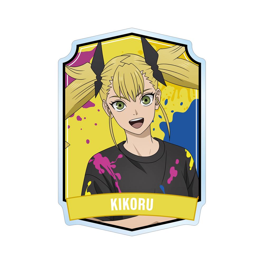 『怪獣8号』描き下ろし 四ノ宮キコル ペイントスタイルver. アクリルバッジ