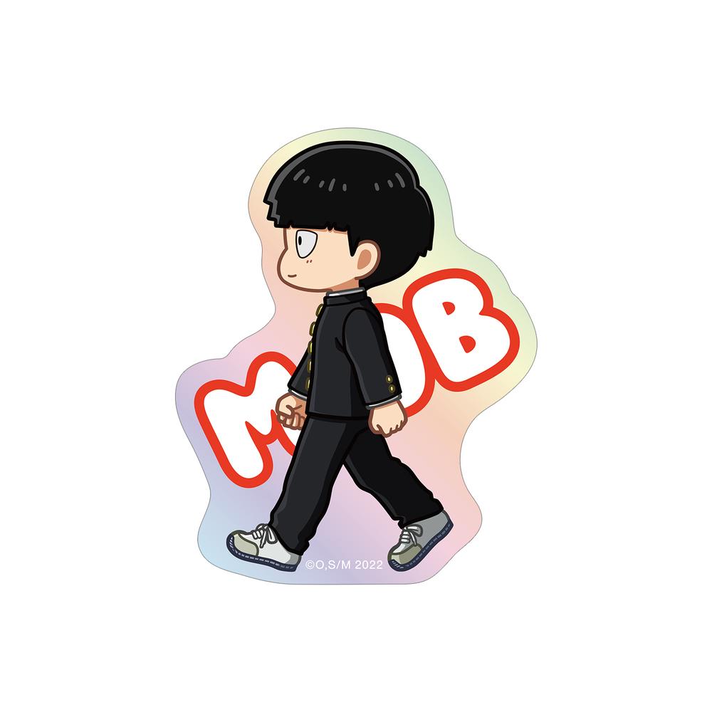 モブサイコ100Ⅱ×THEキャラSHOP 缶バッジ 3個 モブ 霊幻 エクボ モブサイコ100 Ⅲ ホログラム缶バッジ／霊幻Birthday2023