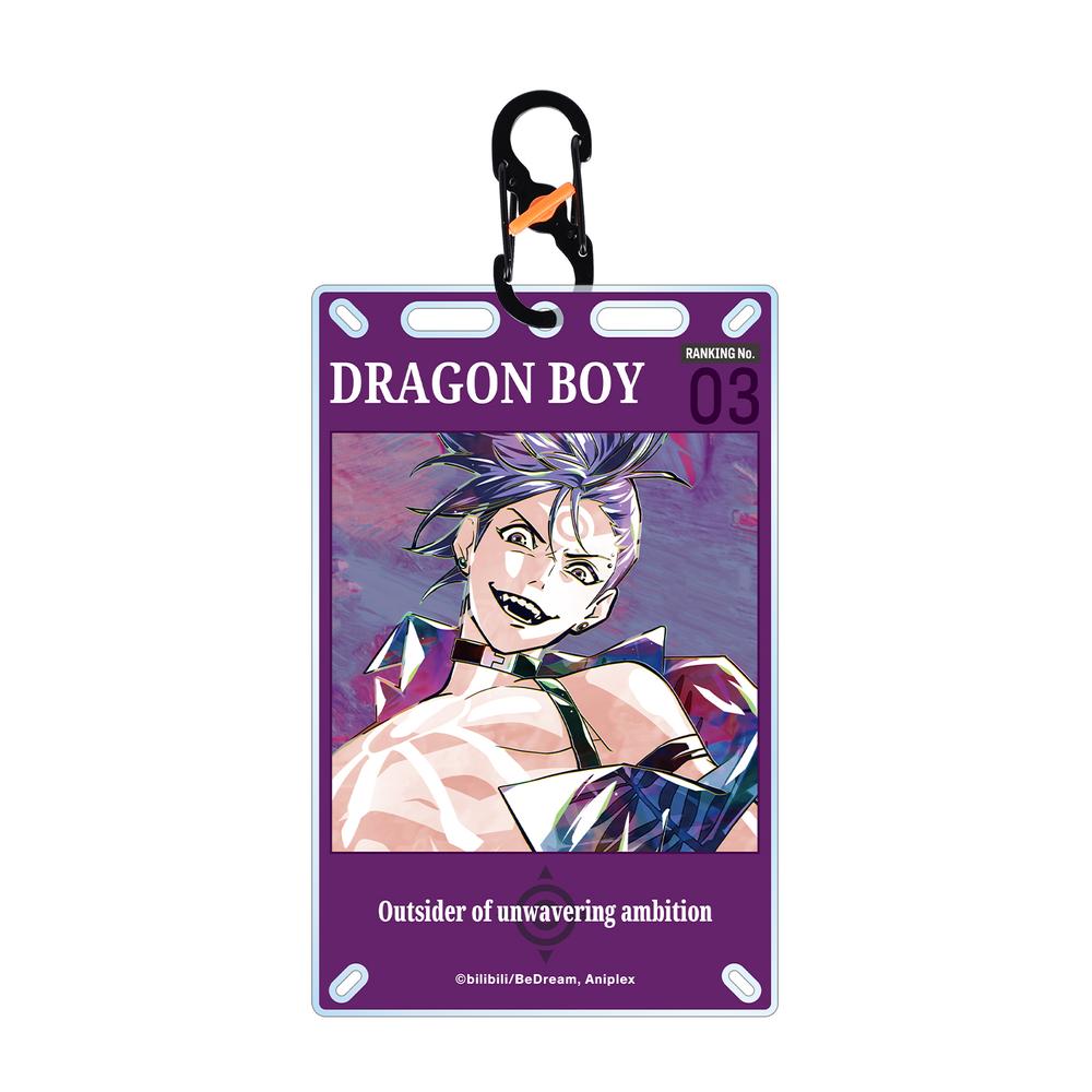 『TO BE HERO X』梁龍 Ani-Art カラビナ付きカード型アクリルキーホルダー