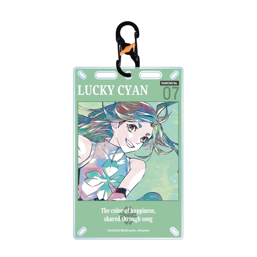 『TO BE HERO X』ラッキーシアン Ani-Art カラビナ付きカード型アクリルキーホルダー
