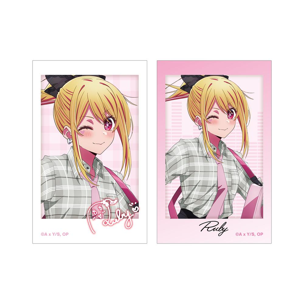 『【推しの子】』【推しの子】 描き下ろし ルビー ロックバンドver. インスタントカメラ風イラストカード2枚セット