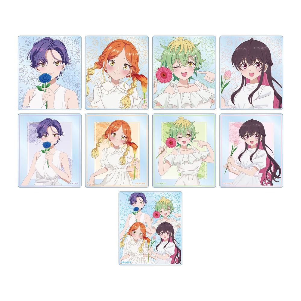 『帝乃三姉妹は案外、チョロい。』描き下ろし 白いワンピースと花ver. トレーディングアクリルカード(単位/BOX)
