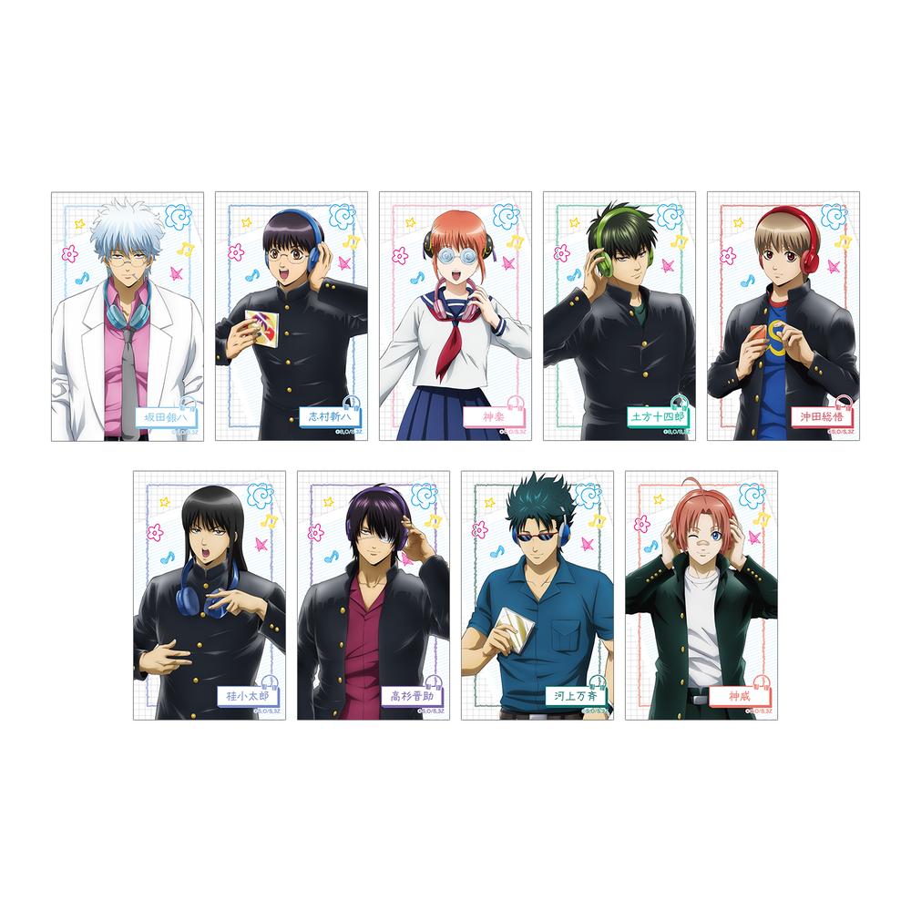 『3年Z組銀八先生』描き下ろし ヘッドフォンver. トレーディングコンパクトクリアカード(単位/BOX)