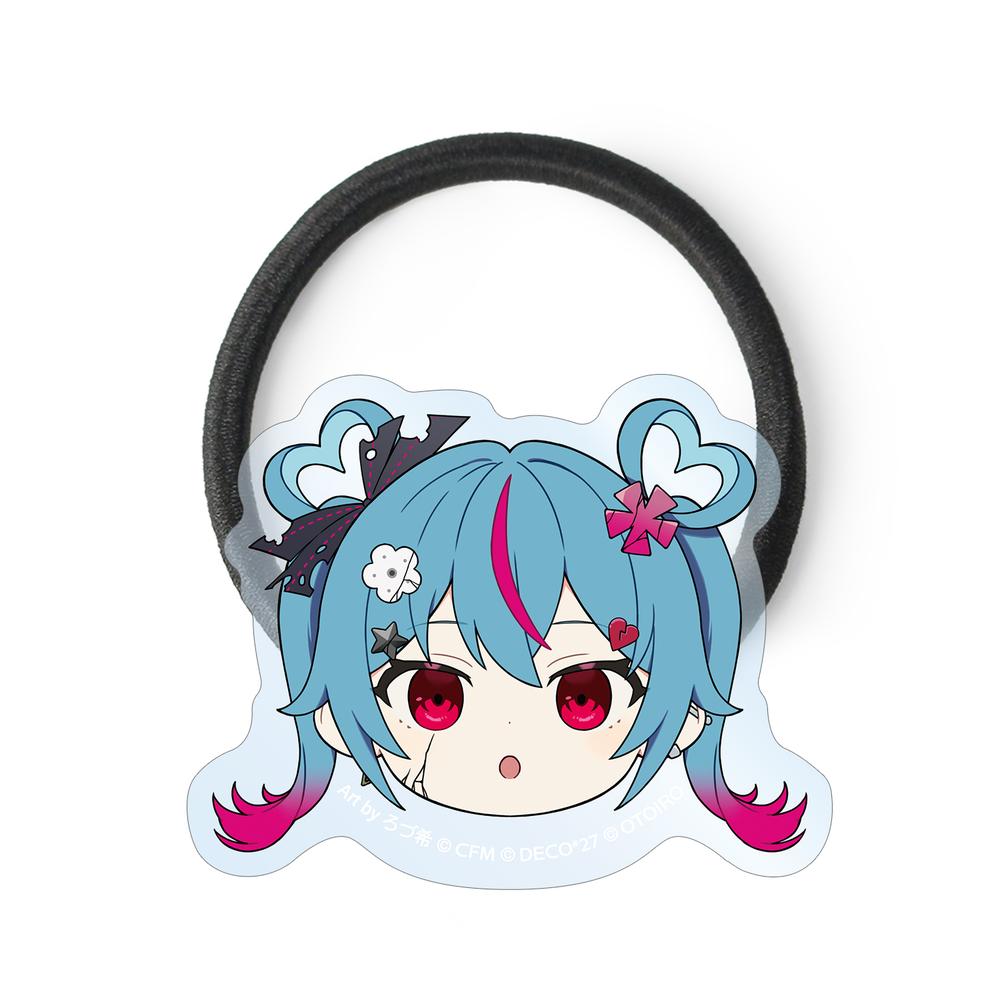 『デコミクLIVE starring 初音ミクHelloProduced by DECO*27 / OTOIRO』デコミク (ダークネス) Art by ろづ希 アクリルヘアゴム