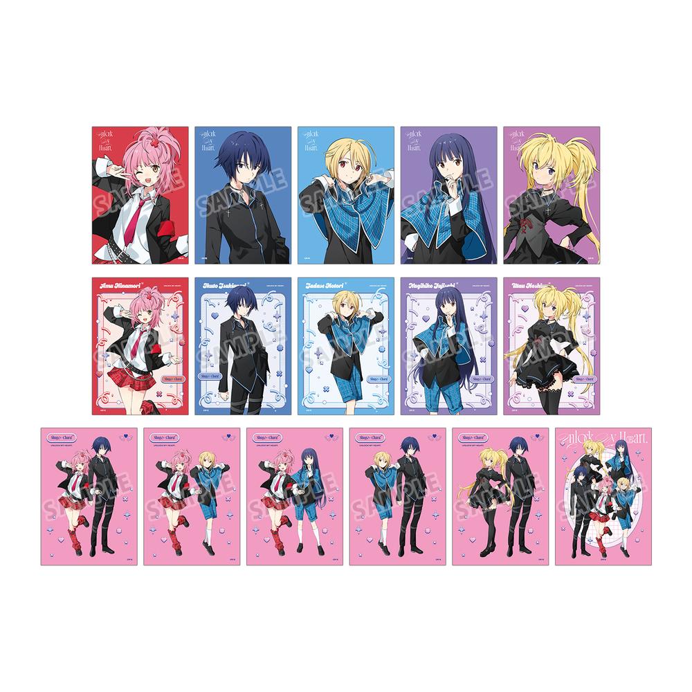 『しゅごキャラ!』popman3580さんイラスト 制服ver. トレーディングブロマイド(単位/BOX)