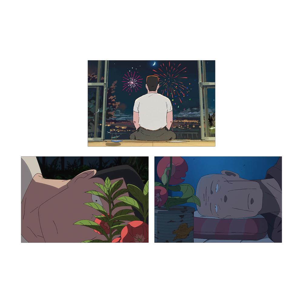 『ホウセンカ』ポストカード3枚セット