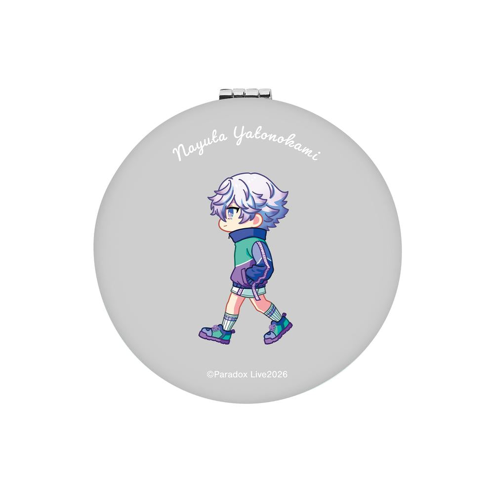 『Paradox Live』矢戸乃上 那由汰 ちびとこ 丸型折りたたみミラー