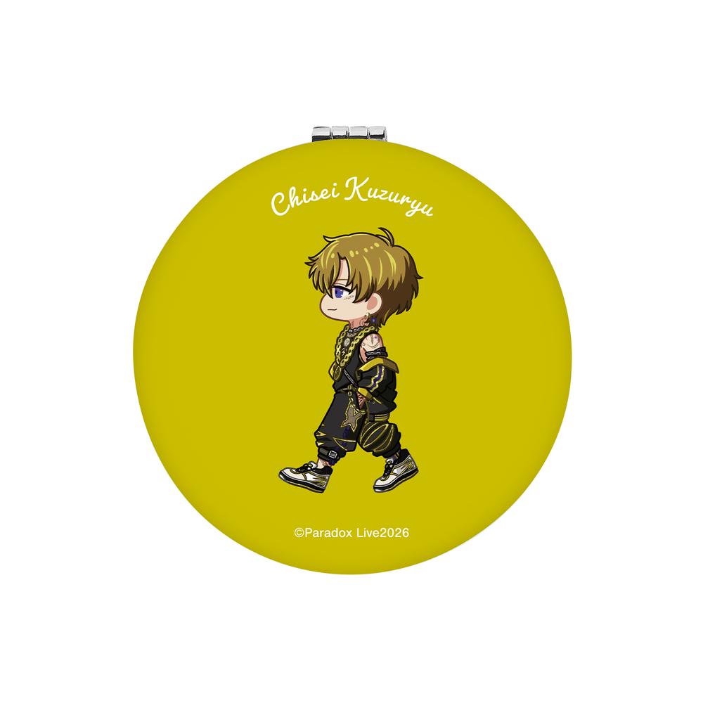 『Paradox Live』九頭竜 智生 ちびとこ 丸型折りたたみミラー