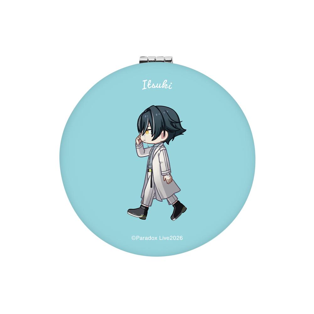 『Paradox Live』イツキ ちびとこ 丸型折りたたみミラー