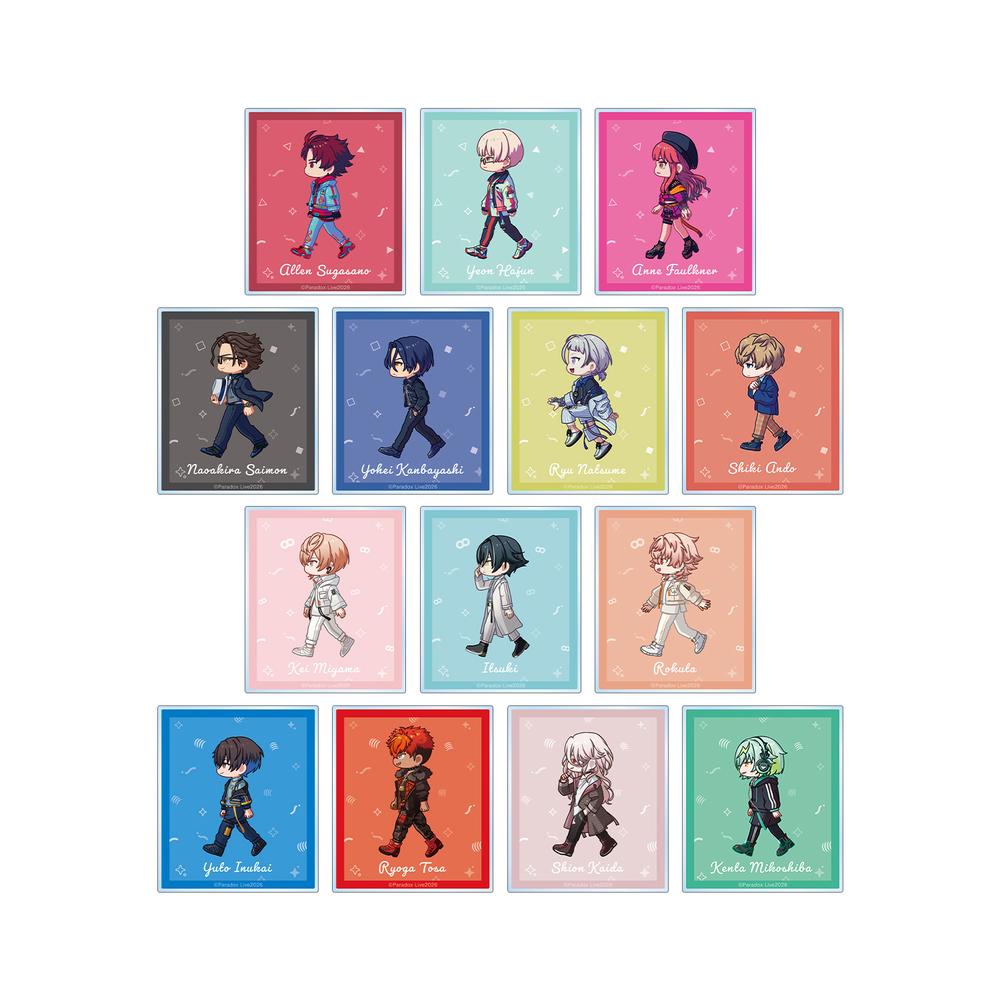 『Paradox Live』トレーディング ちびとこ アクリルカード ver.A(単位/BOX)