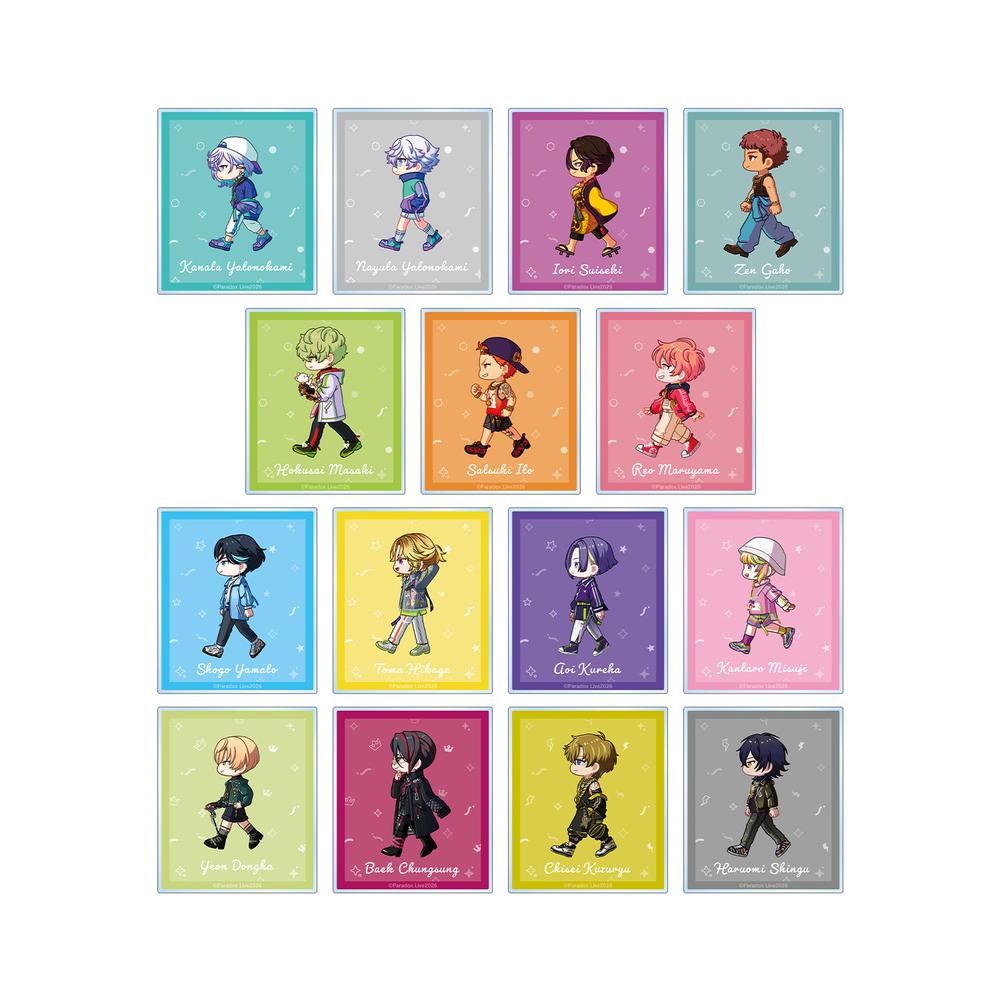 『Paradox Live』トレーディング ちびとこ アクリルカード ver.B(単位/BOX)