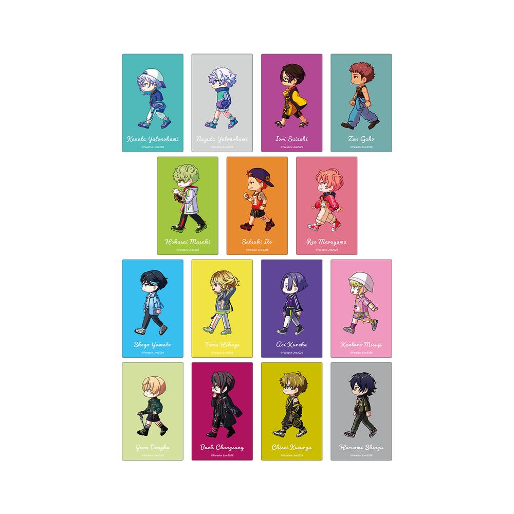 『Paradox Live』トレーディング ちびとこ カードステッカー ver.B(単位/BOX)