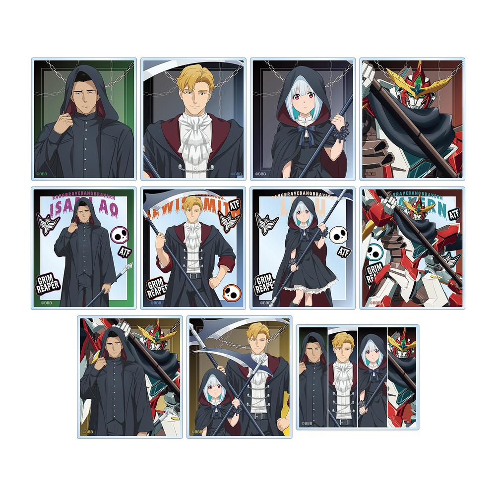 『オリジナル勇気爆発バーンブレイバーン』描き下ろし 死神ver. トレーディングアクリルカード(単位/BOX)