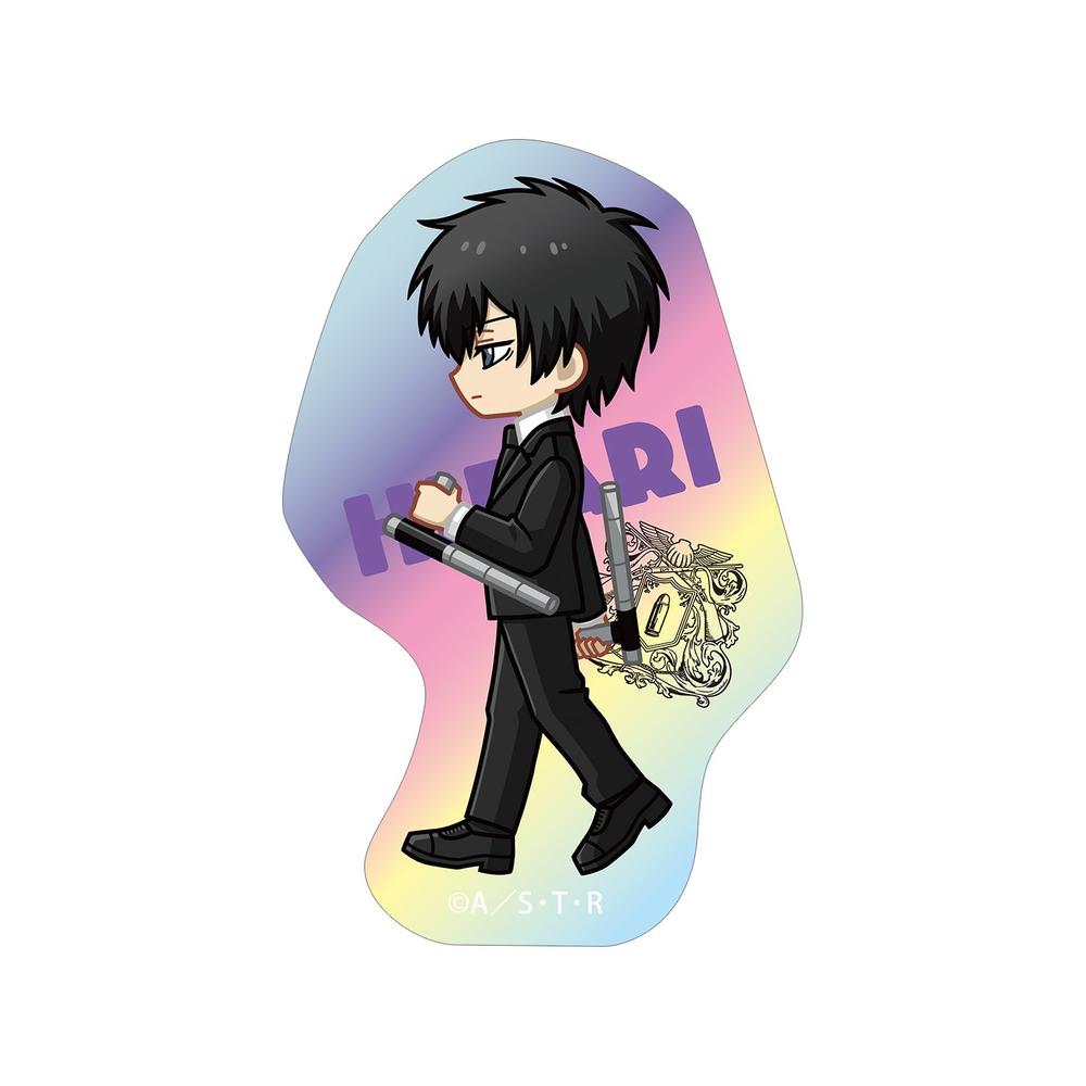 『家庭教師ヒットマンREBORN!』雲雀 恭弥(10年後) ちびとこ オーロラダイカットステッカー