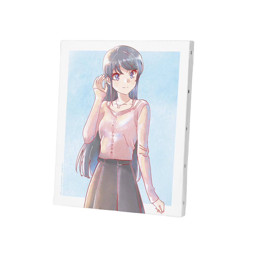『青春ブタ野郎はサンタクロースの夢を見ない』桜島麻衣 Ani-Art aqua label F3号キャンバスボード