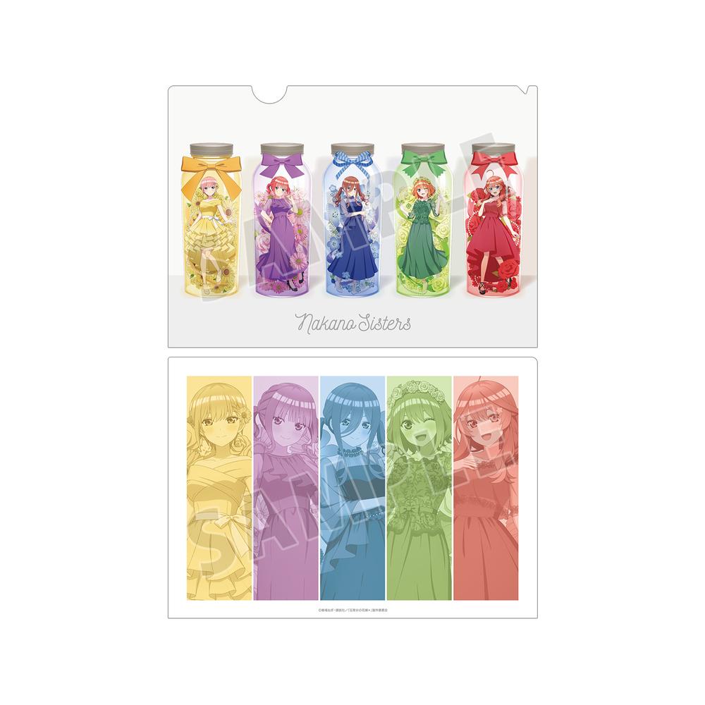 『五等分の花嫁*』描き下ろし 集合 ハーバリウムver. A4クリアファイル