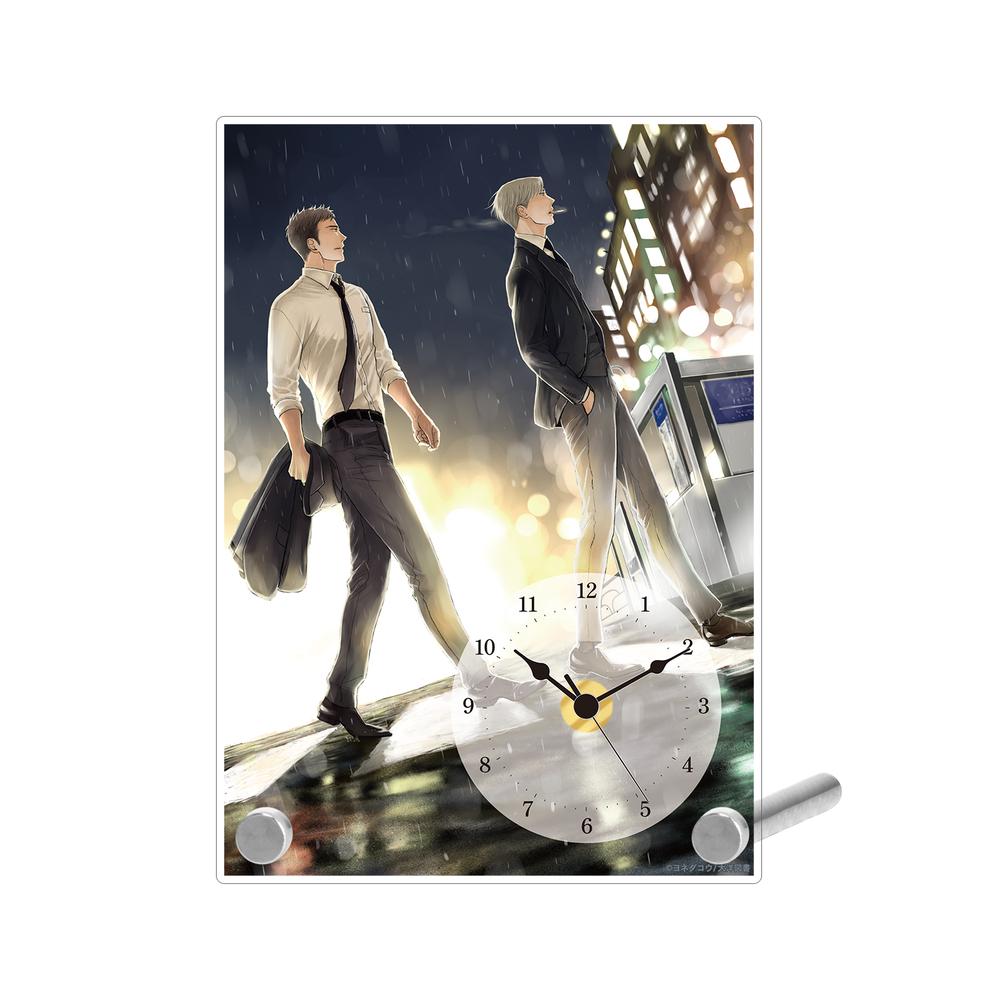 『囀る鳥は羽ばたかない』アクリルスタンド時計