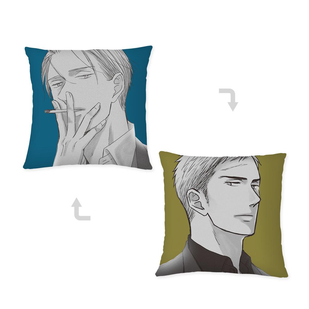 『囀る鳥は羽ばたかない』クッションカバー