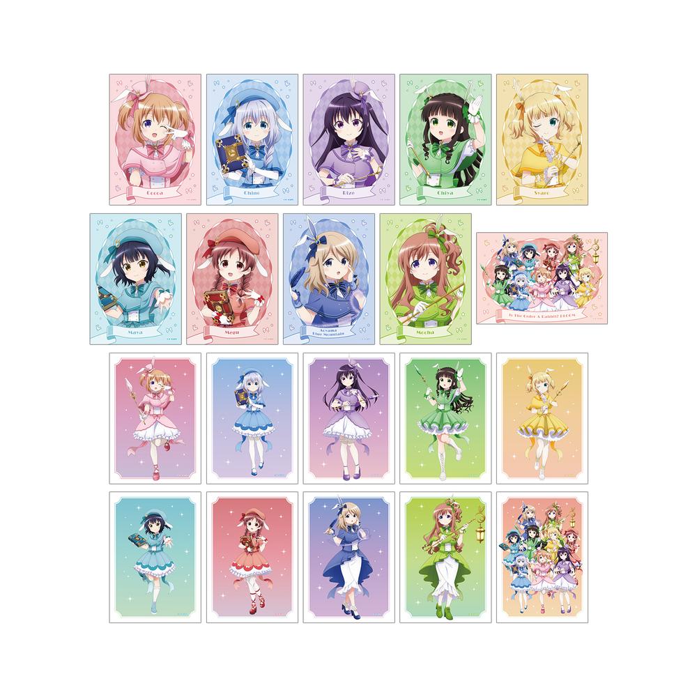 『ご注文はうさぎですか? BLOOM』描き下ろし 魔法少女ver. トレーディングブロマイド(単位/BOX)