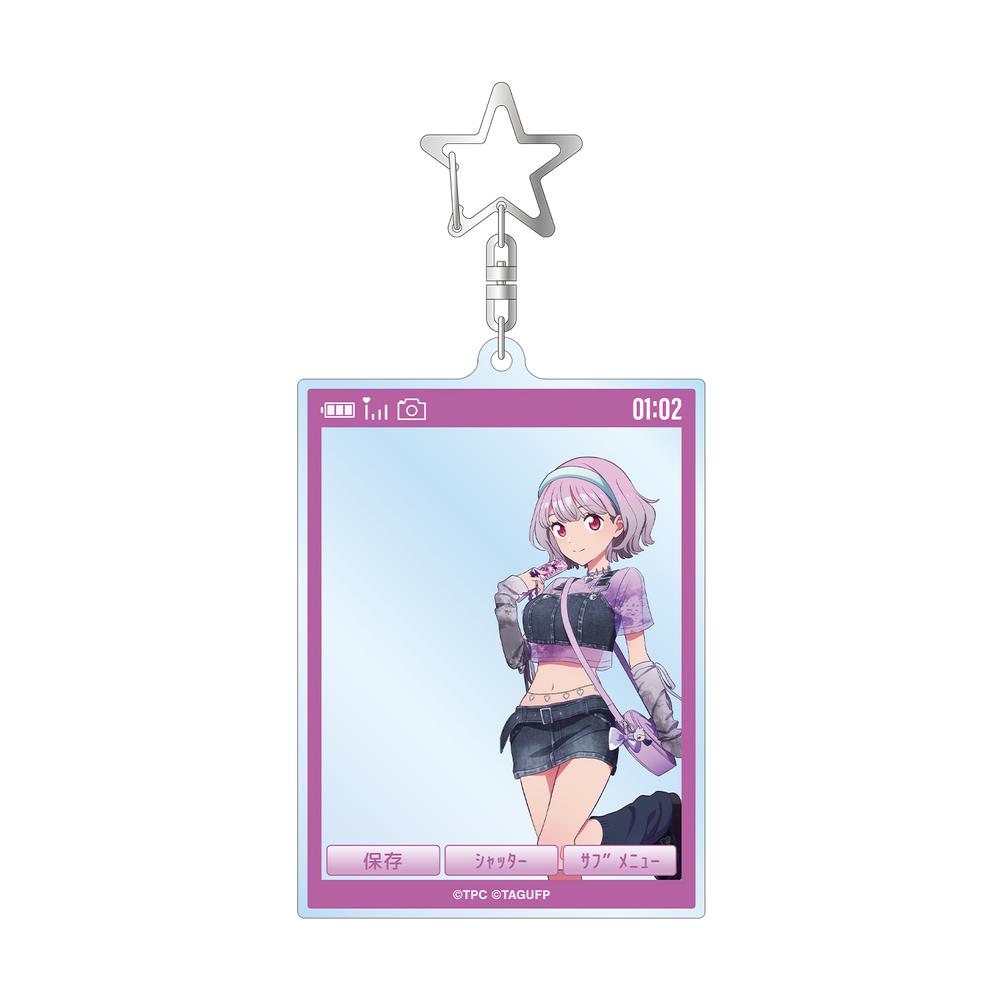 新条アカネ　アクリルスタンド　アクリルキーホルダー グリッドマン 新条アカネ アクリルスタンドキーホルダー