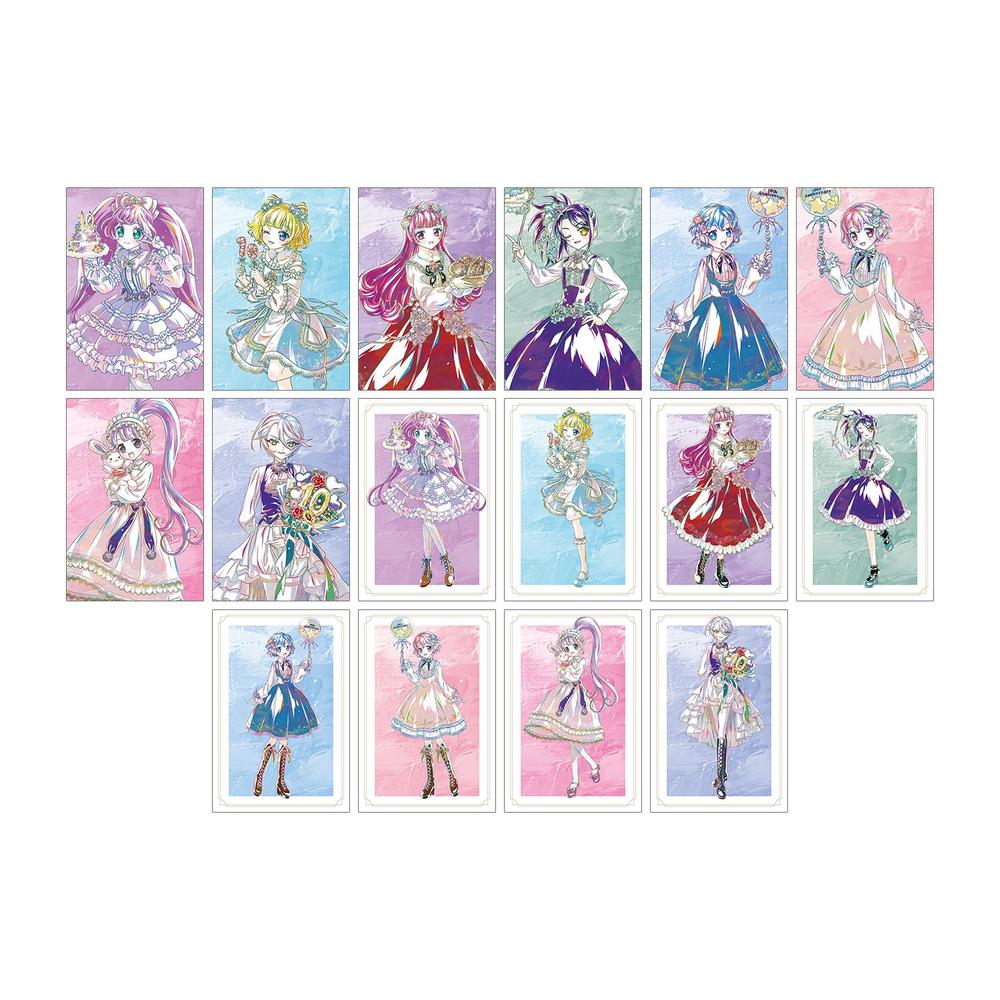 『プリパラ』描き下ろし 花まつりver. トレーディング Ani-Art ポストカード(単位/BOX)