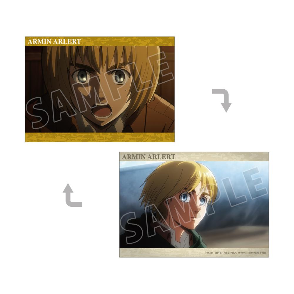 『進撃の巨人』アルミン 場面写A5イラストカード