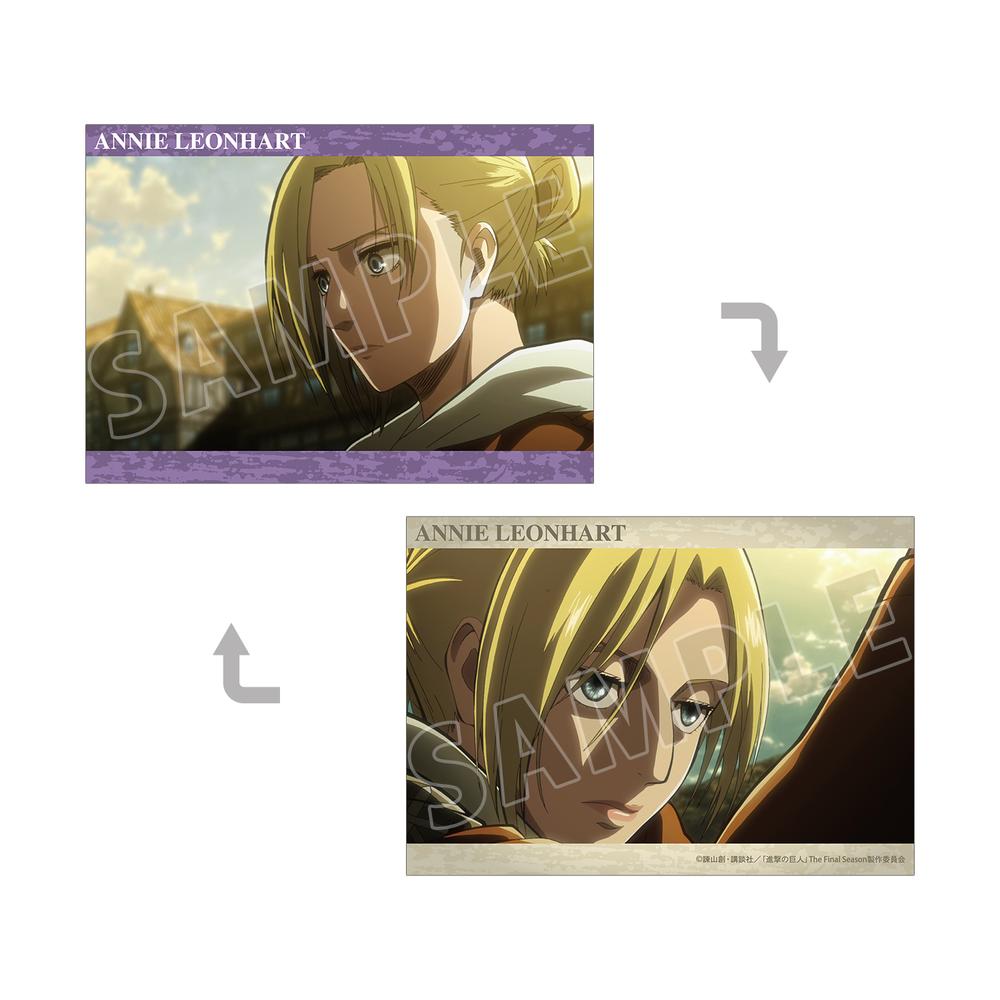 『進撃の巨人』アニ 場面写A5イラストカード