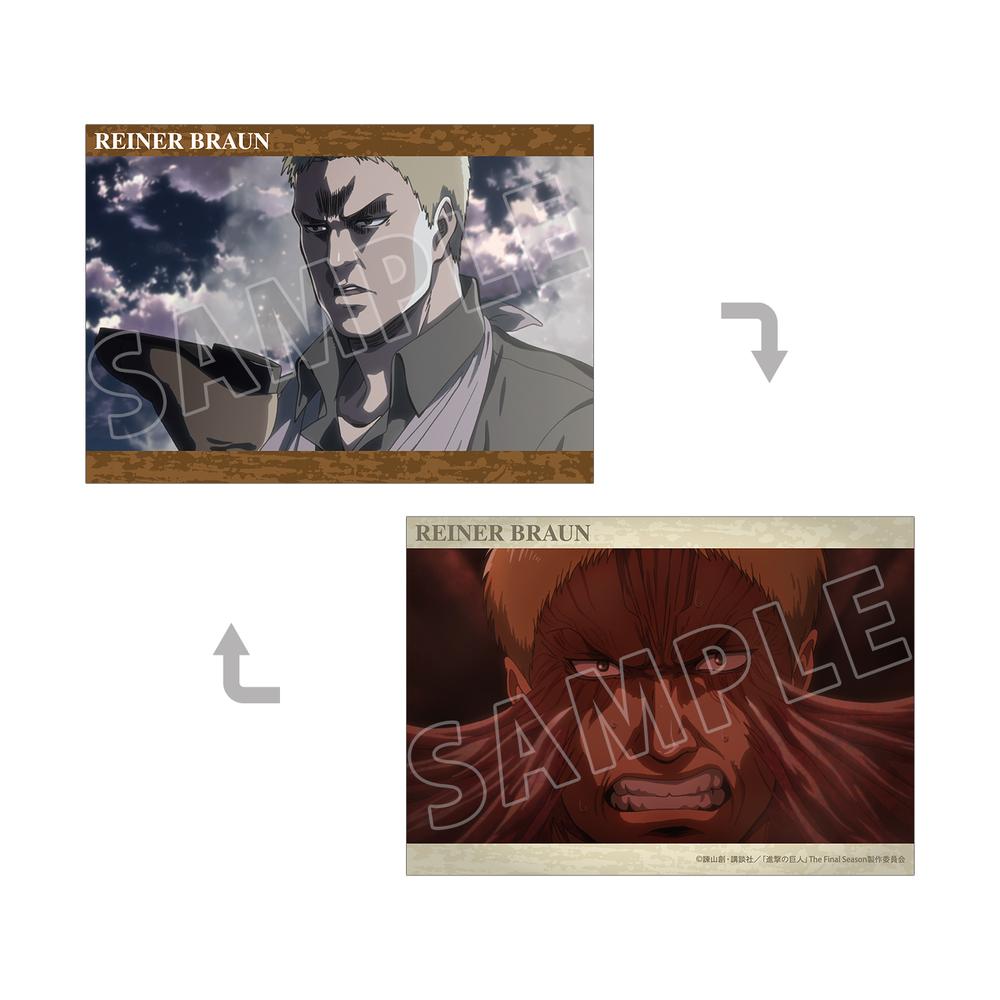 『進撃の巨人』ライナー 場面写A5イラストカード