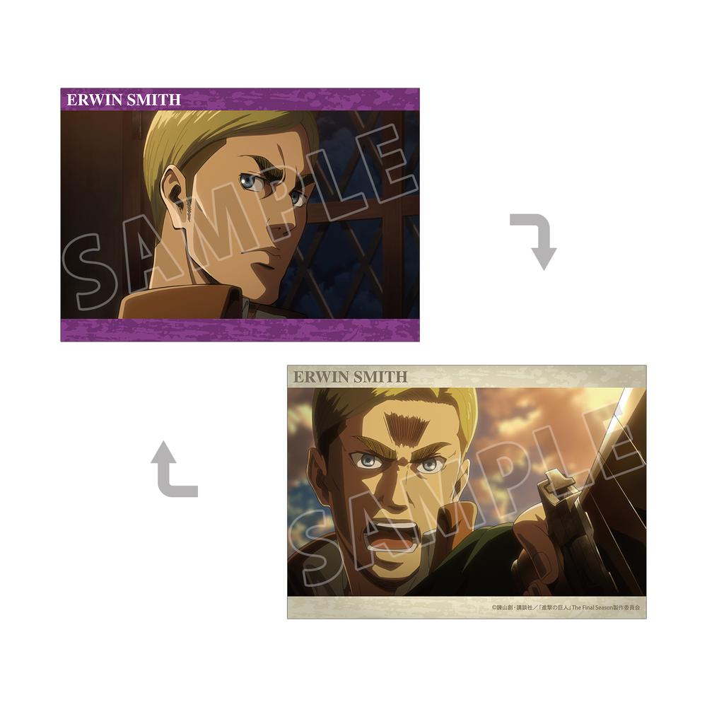 『進撃の巨人』エルヴィン 場面写A5イラストカード