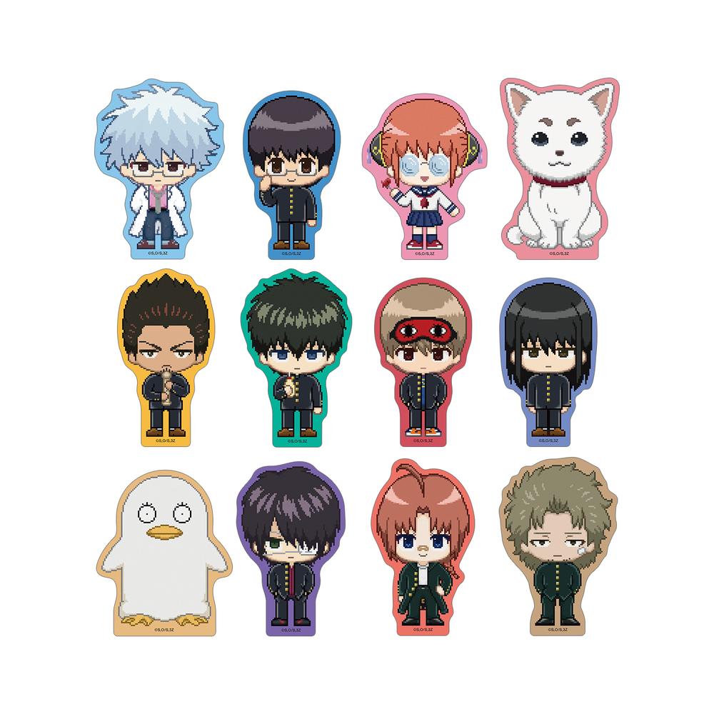 『3年Z組銀八先生』トレーディング DOT DOT ダイカットステッカー(単位/BOX)