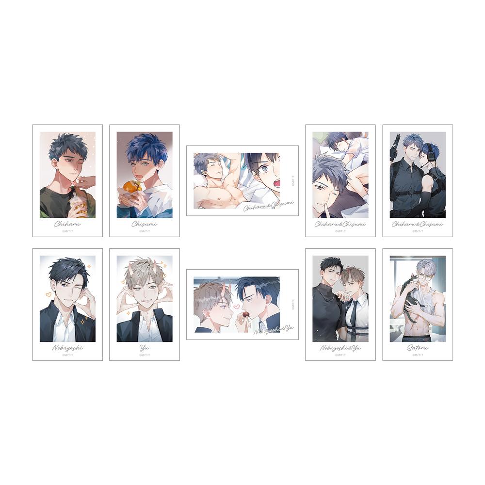 『記憶の怪物&ふれあいレッスン契約』トレーディングインスタントカメラ風イラストカード(単位/BOX)