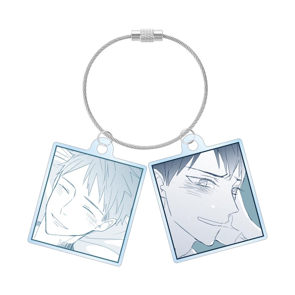 『記憶の怪物』千晴&千澄 2連ワイヤーアクリルキーホルダー ver.B